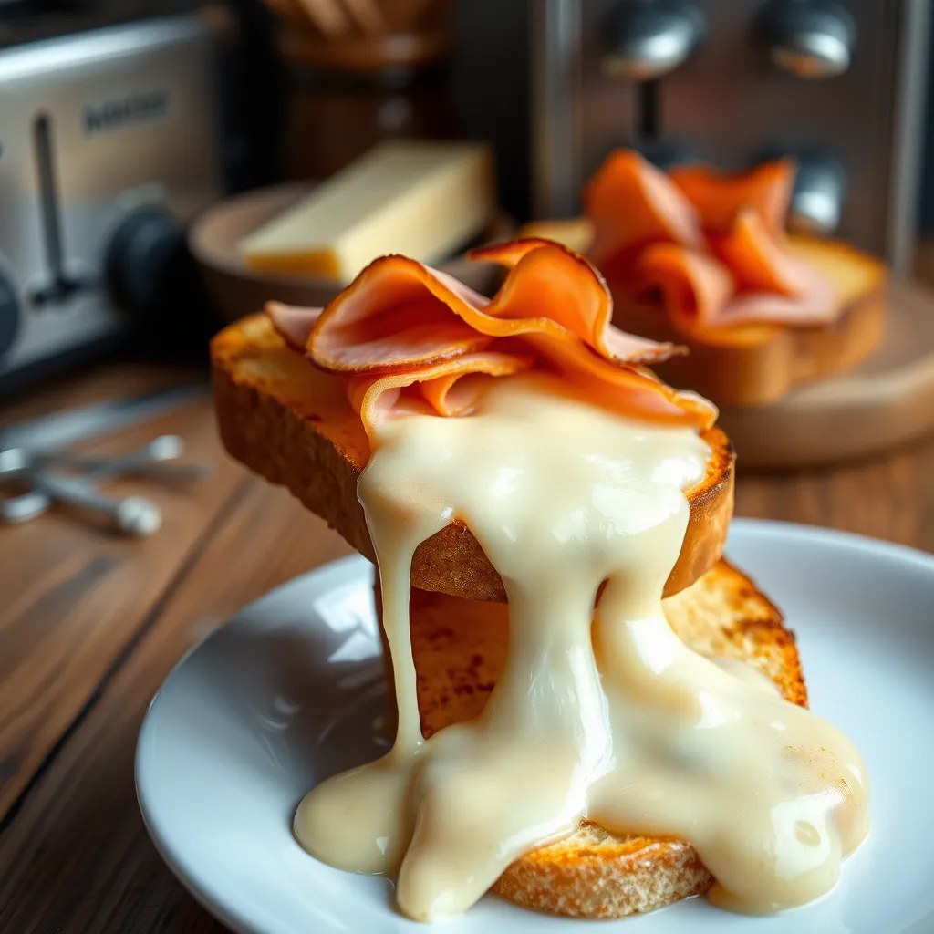 Tost z serem i szynką – ile kcal ma jedna porcja?