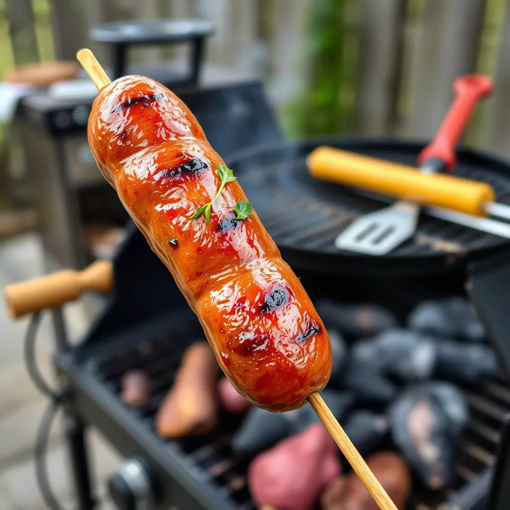 Kiełbasa z grilla – ile kcal ma jedna sztuka?