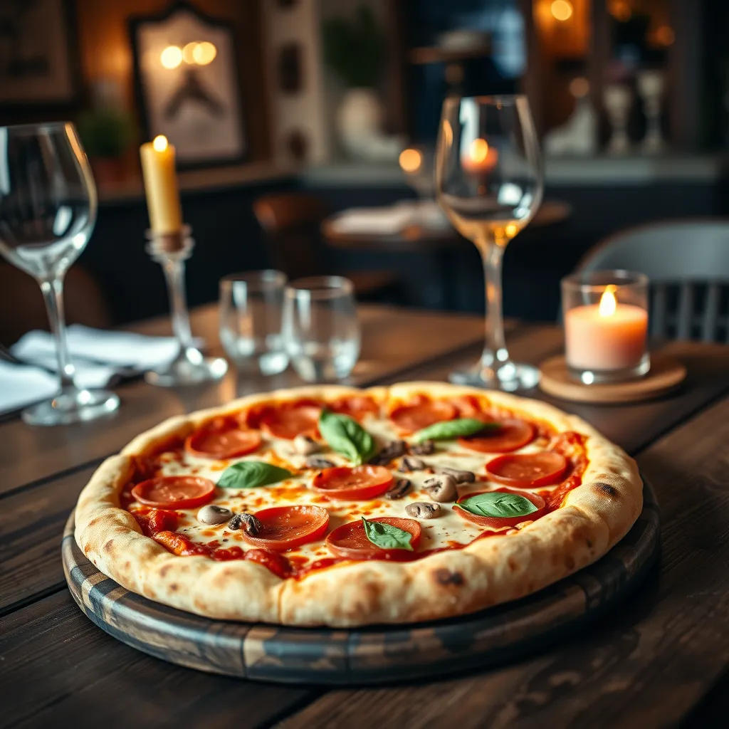 Pizza 32 cm – ile kcal ma jedna porcja?