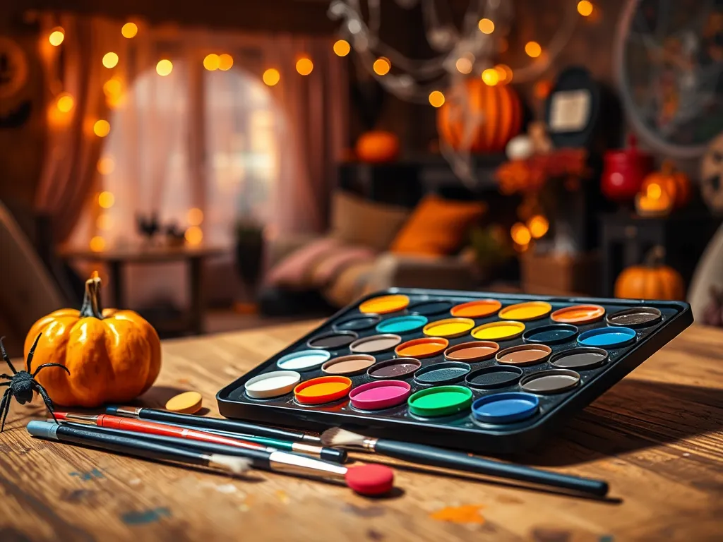 Jak pomalować dziecko na halloween?