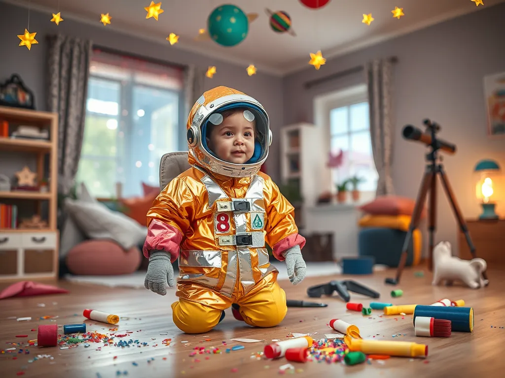 Jak zrobić strój kosmiczny dla dziecka?